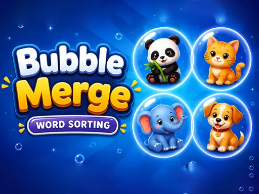 Bubble Merge: Word Sort Cover