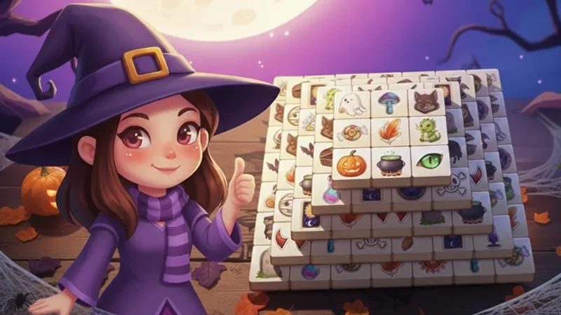 The Three Tiles in the Halloween World Cover